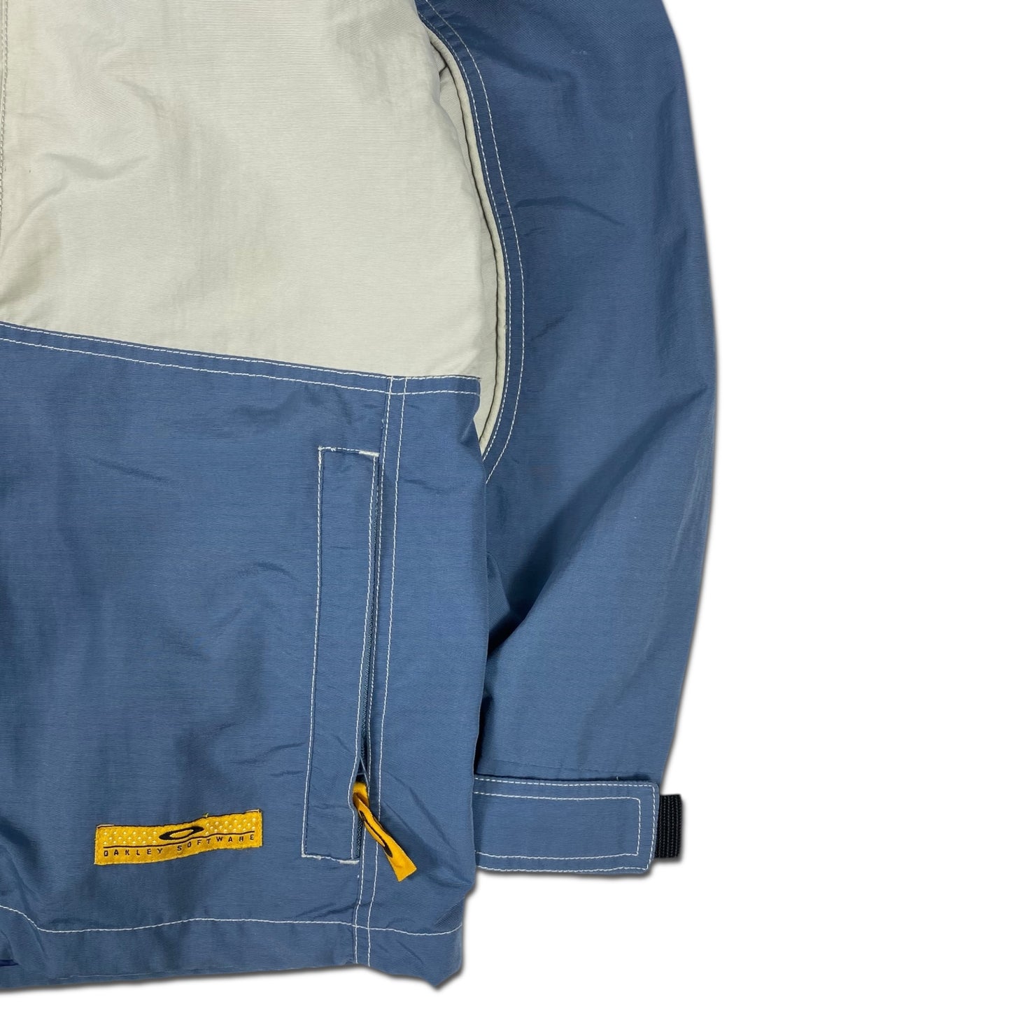 00s Oakley Software Ski Jacket Snow Sports Light Blue