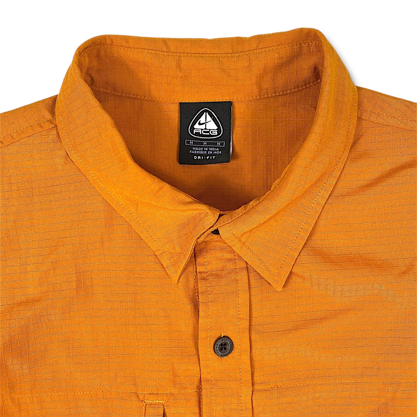 Nike ACG Ripstop Orange Long Sleeve Shirts