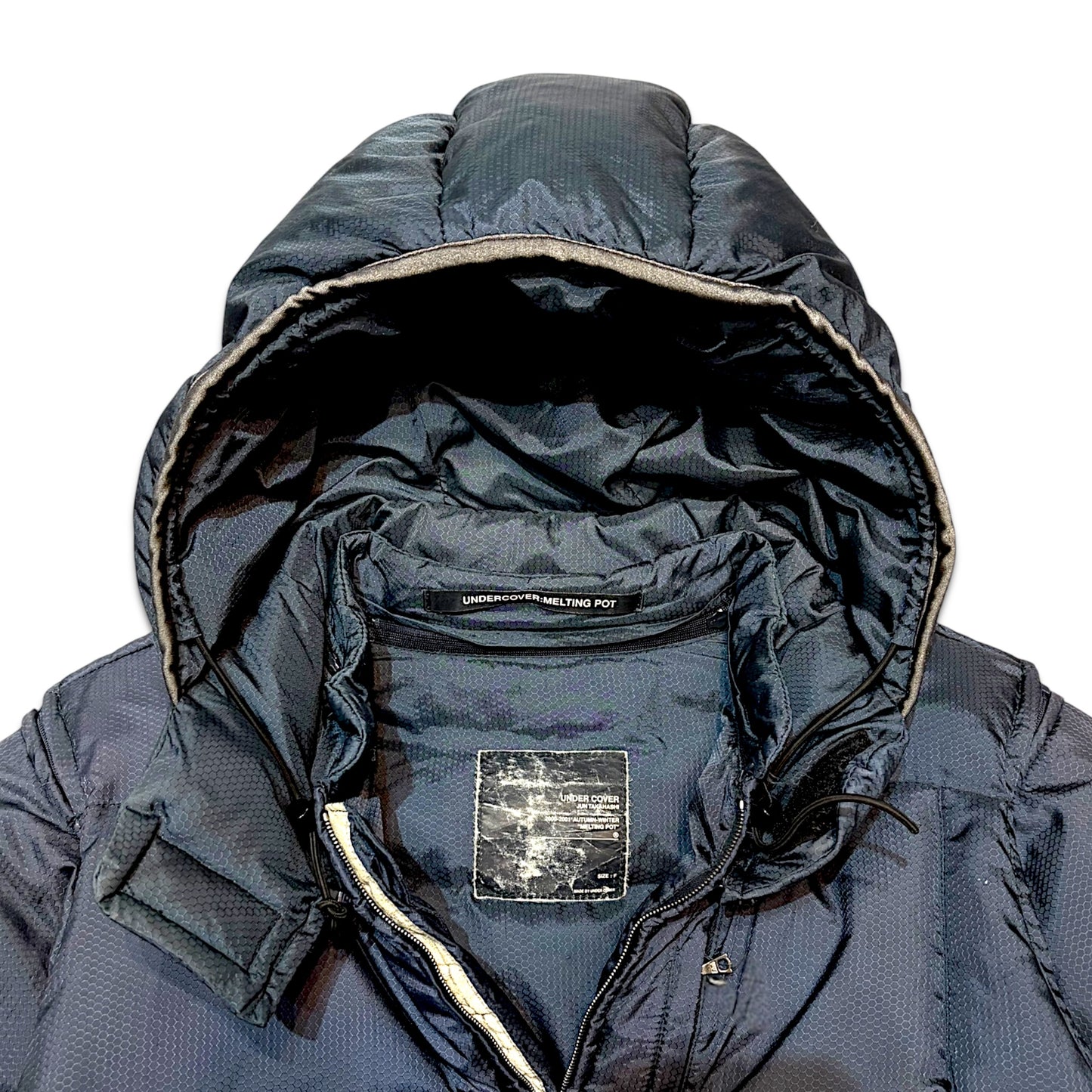 Undercover AW2000 Honeycomb Small Parts Puffer Jacket