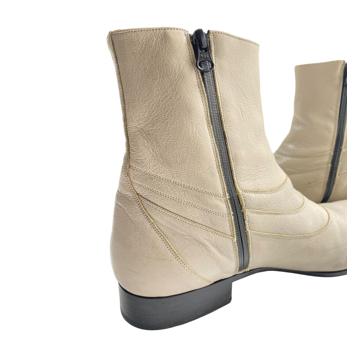 Emporio Armani Leather boots Made in Italy