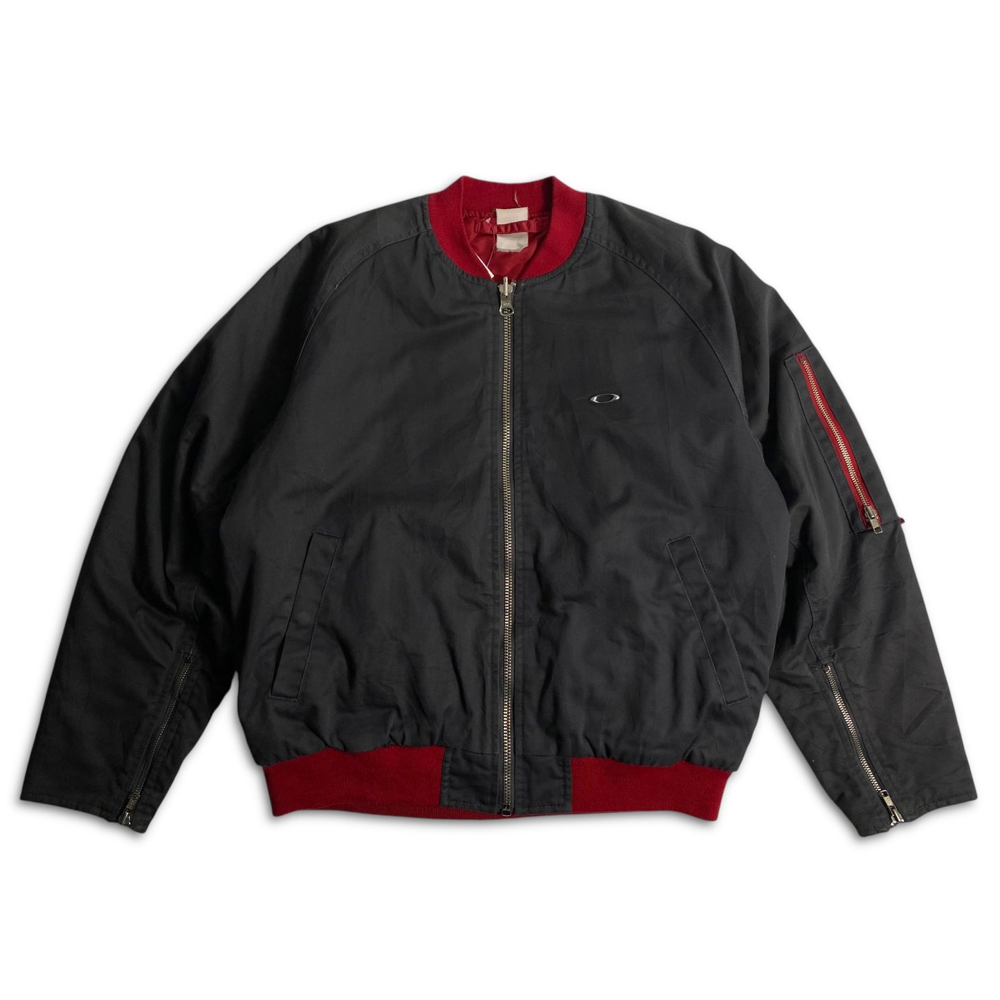 Vintage Oakley Bomber Jacket reversible