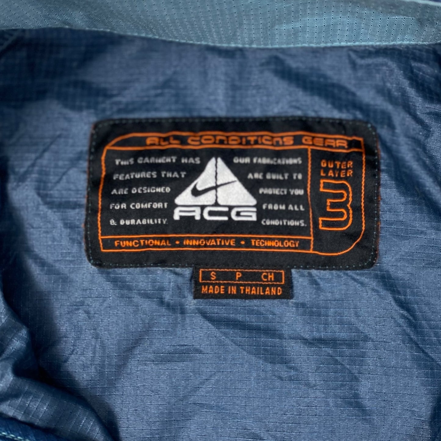 90s tech Nike Acg Anorak Parka