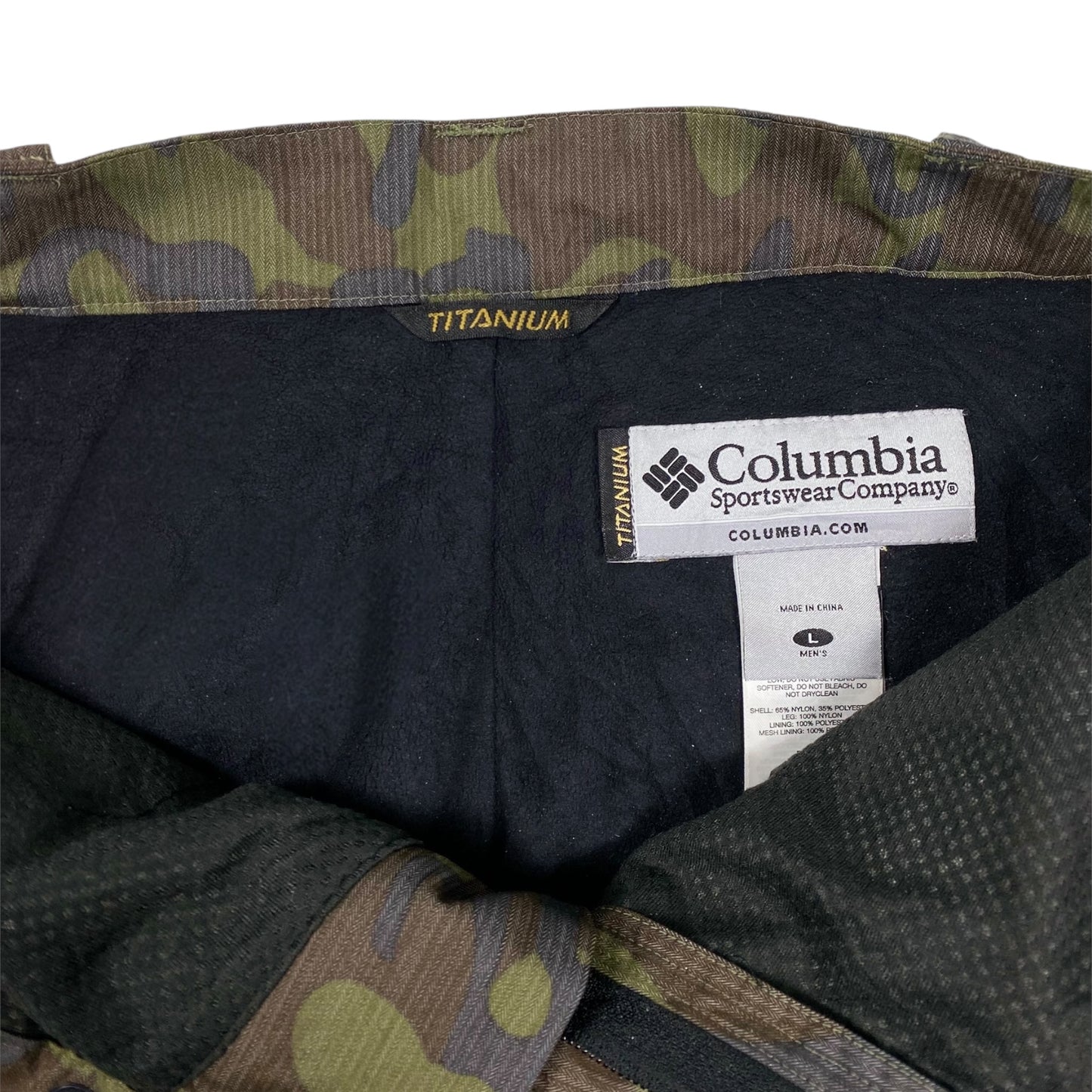 00s Columbia Camo Snowboard Pant
