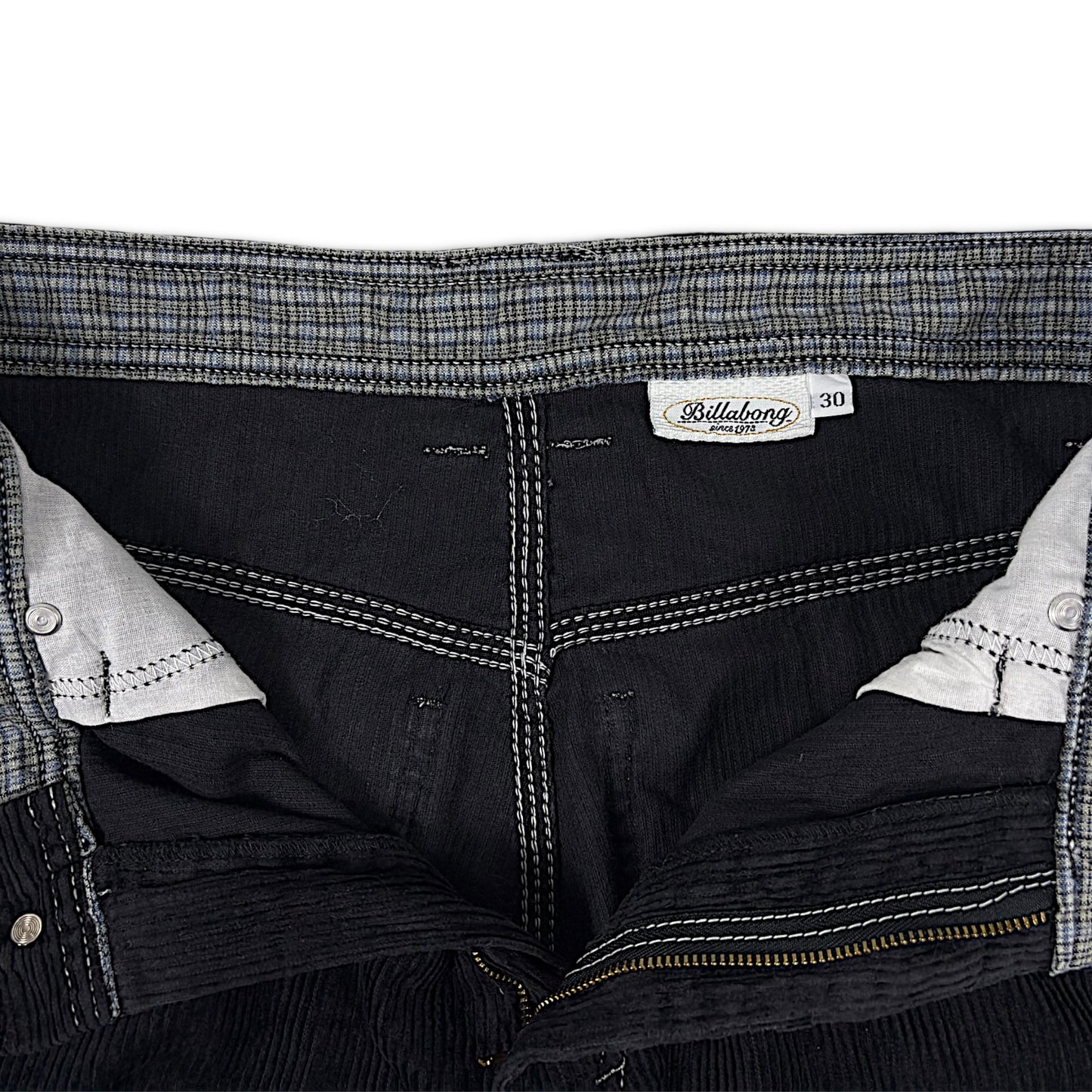 Vintage Billabong Ribbed Cotton Short Pants