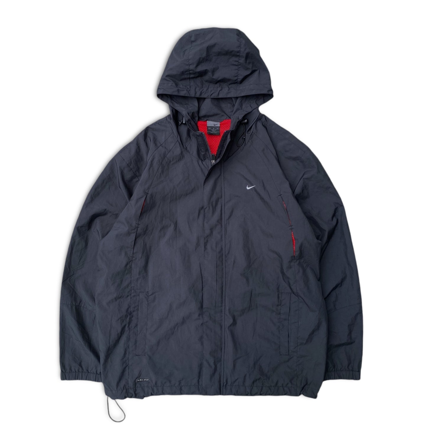 00s Nike Nylon Jacket Airflow Dri-Fit Hood