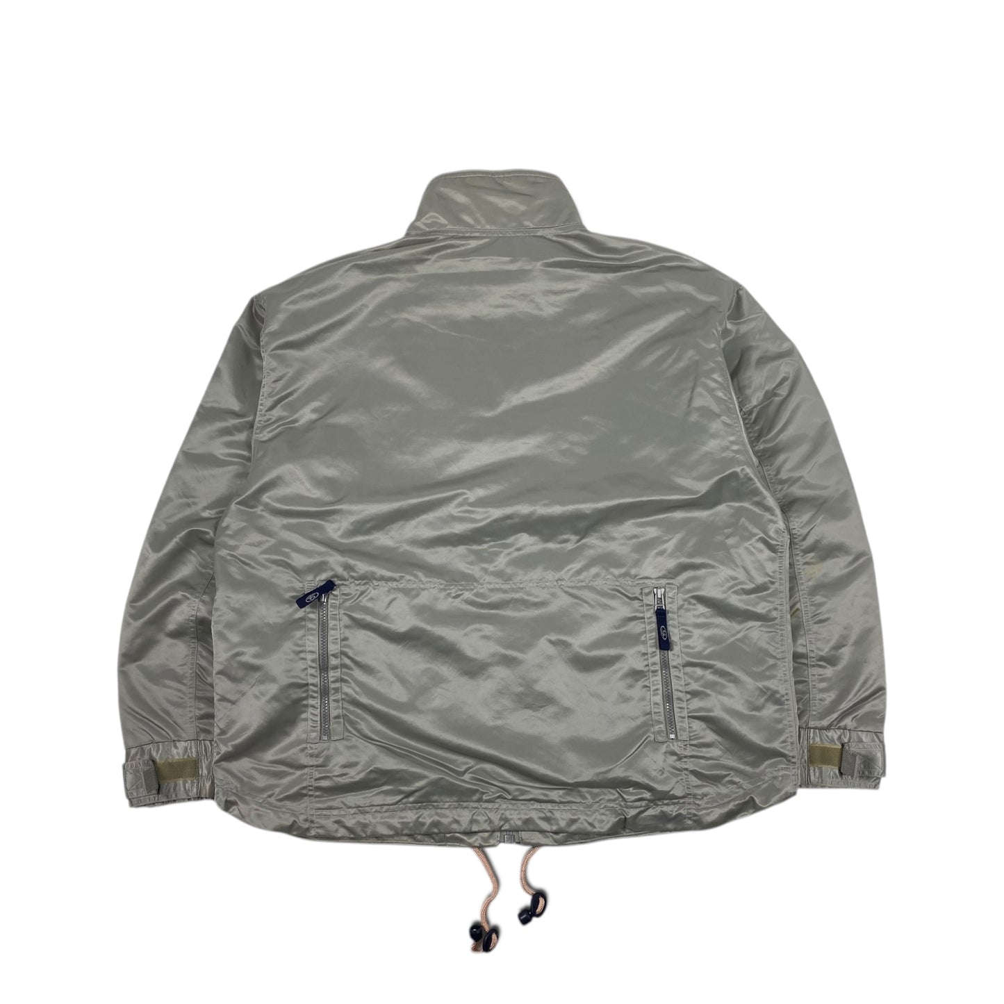 00 s Gap Metallic Jacket Nylon Zip Up
