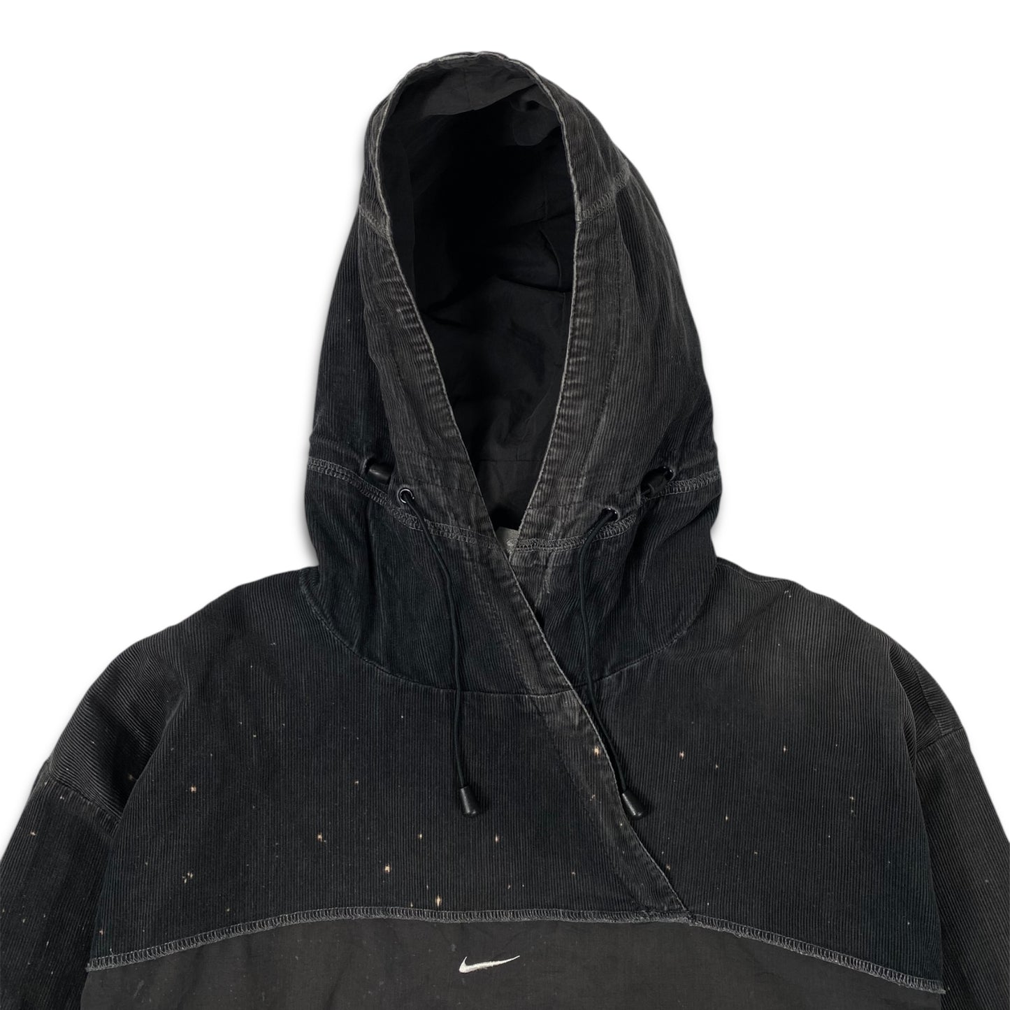 Vintage Nike Uptempo Center Swoosh Velvet hoodie