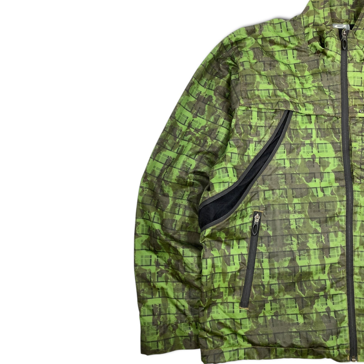 Oakley 3D Pattern Zip Up Jacket