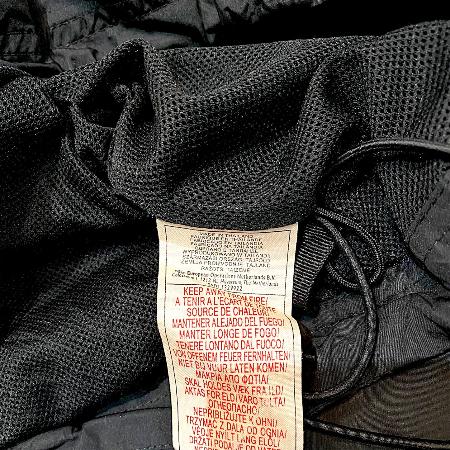00s Black Nike Shox Jacket
