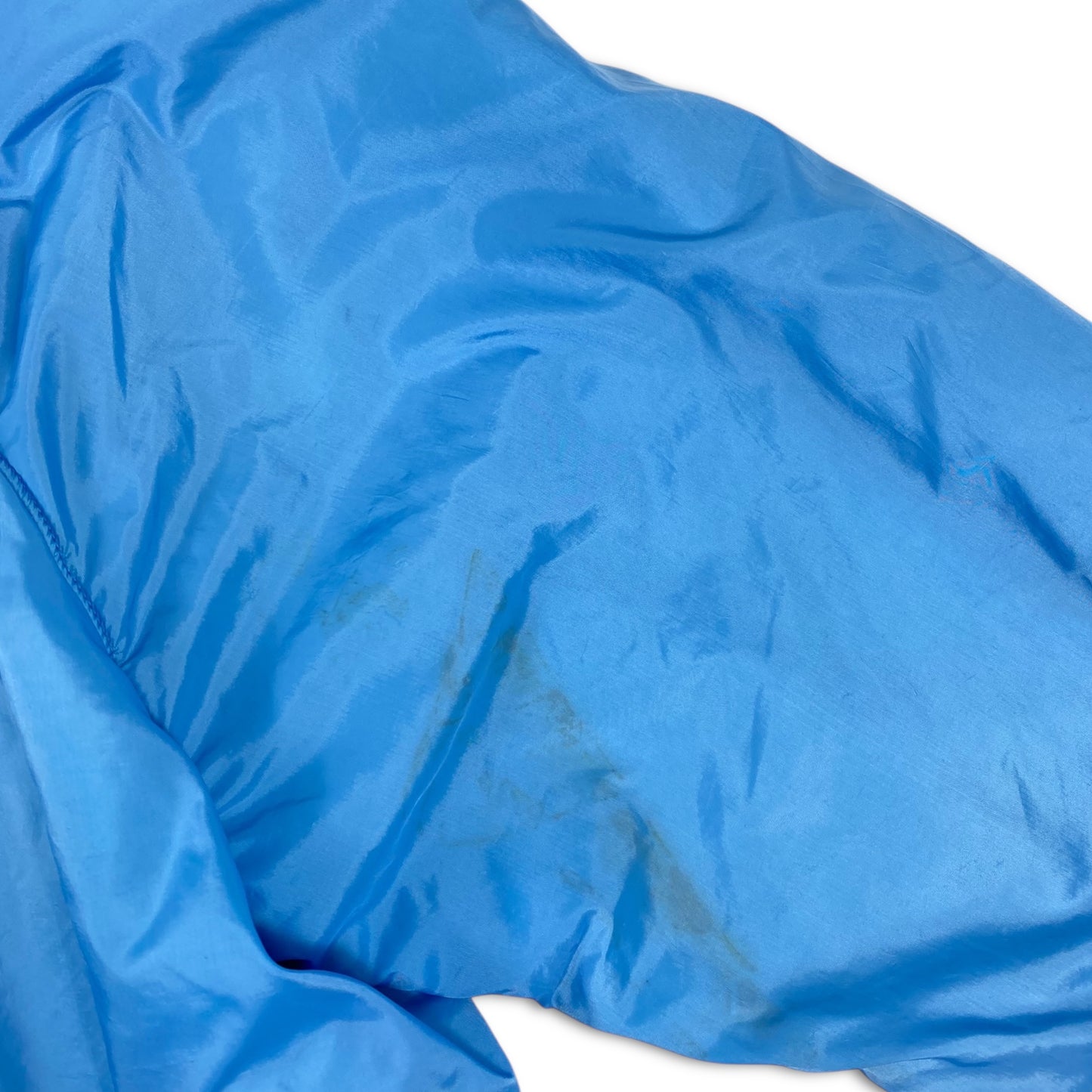Stone Island Baby Blue Vintage Fleece Lined Nylon Jacket