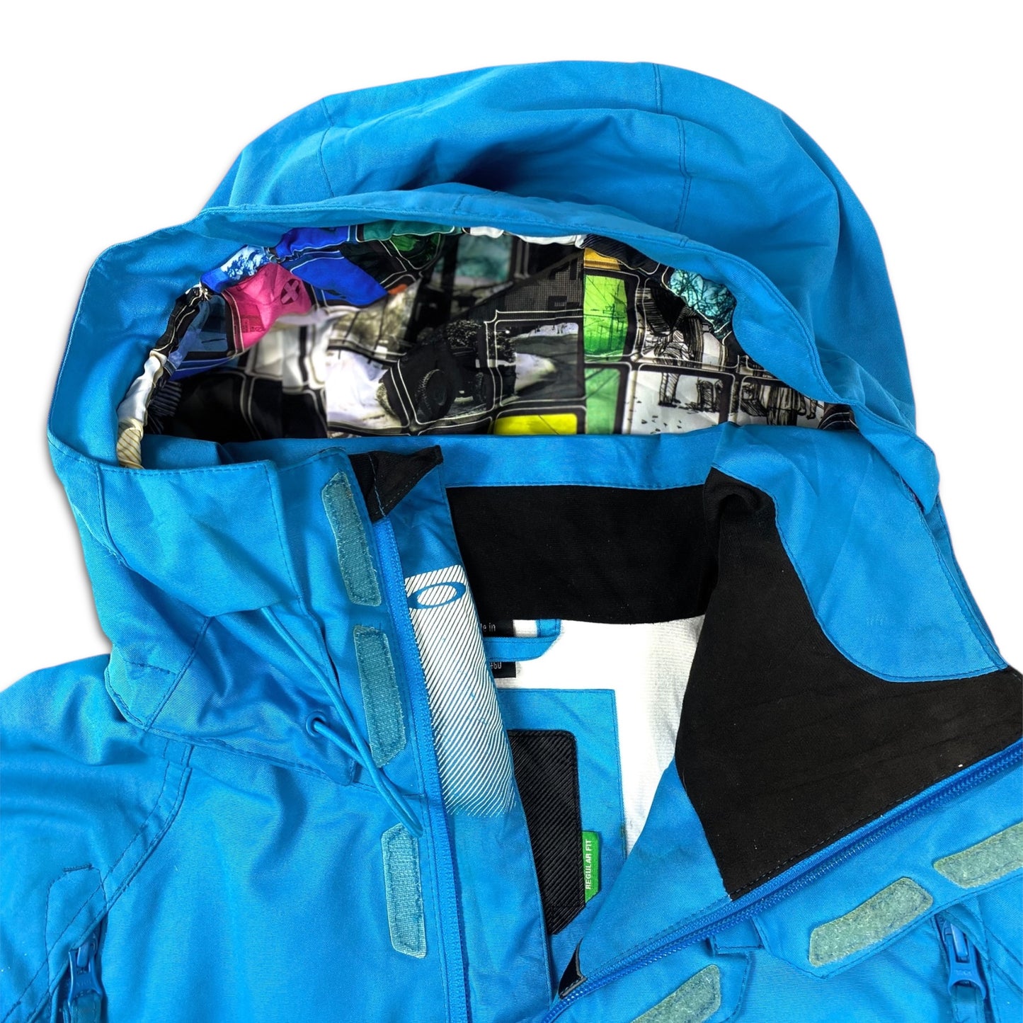 00s OAKLEY Blue Ski Jacket