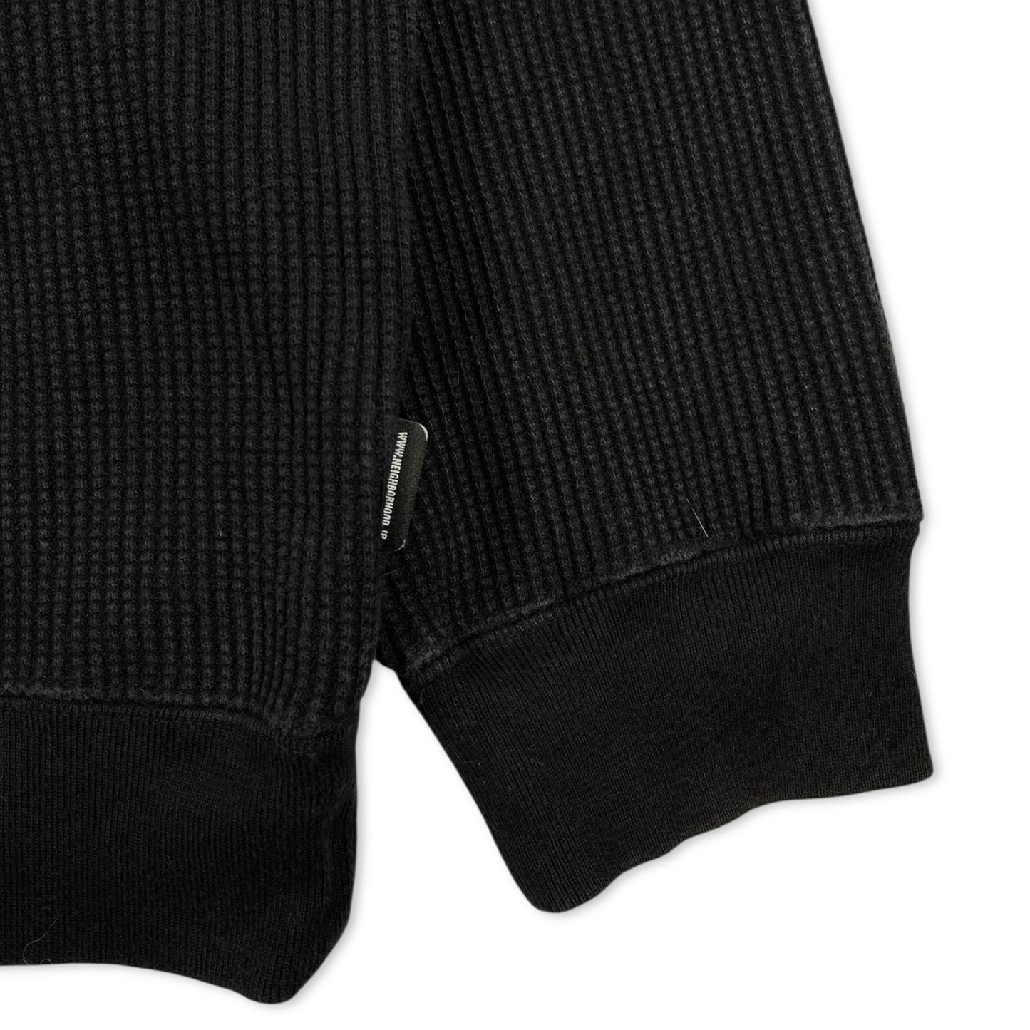 Neighborhood Thermal Cotton Knit Crew Neck Sweatshirt