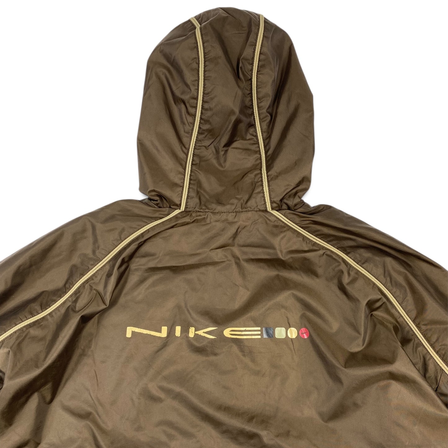 90s Nike Vitnage Center Swoosh Nylon Big Logo Anorak Jacket