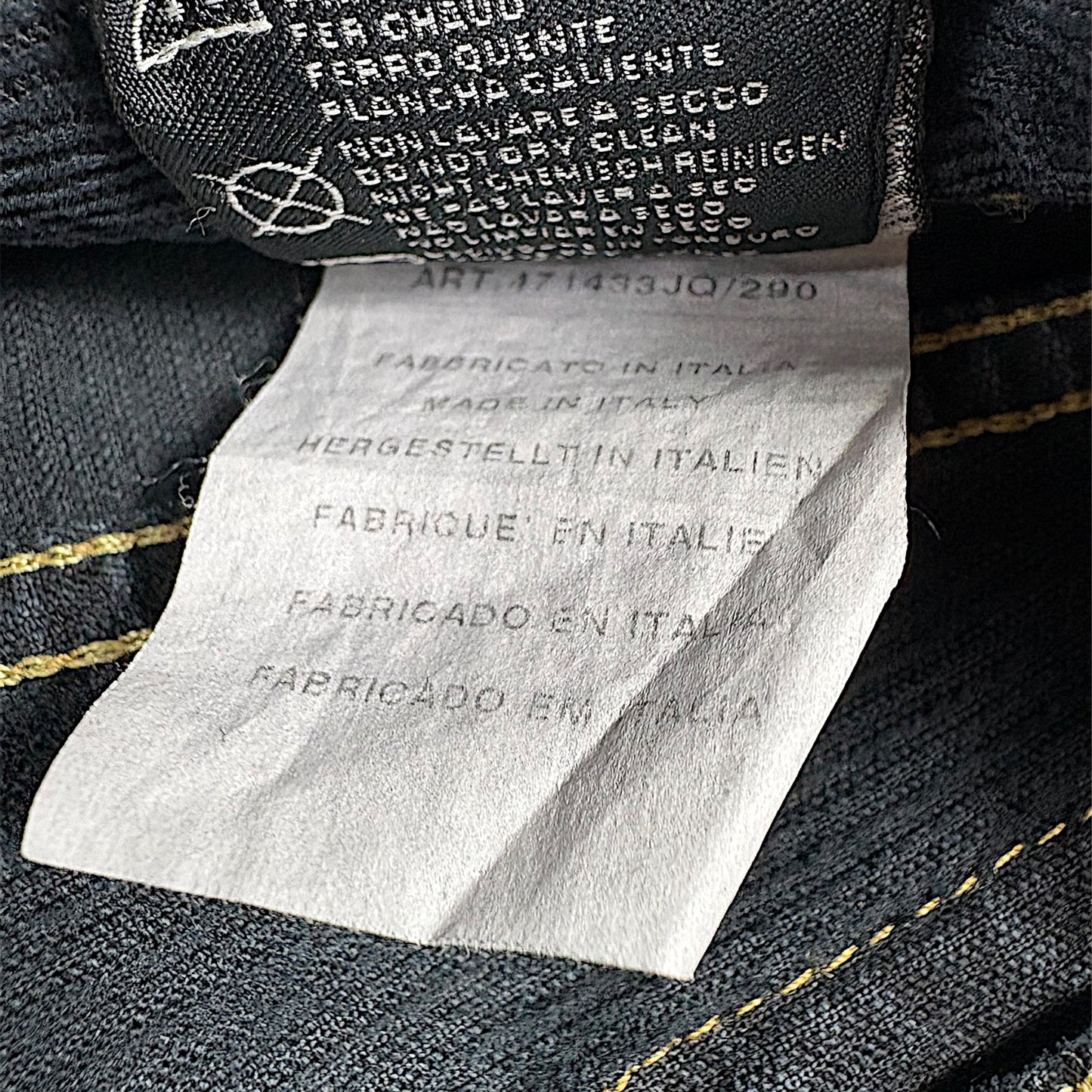 Stone Island Straight slim jeans