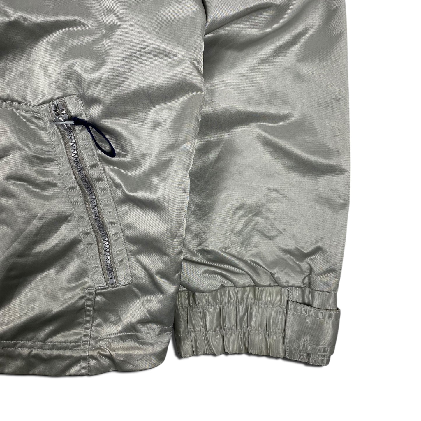 00 s Gap Metallic Jacket Nylon Zip Up
