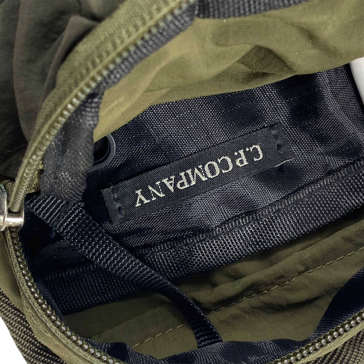 C.P. Company Logo-Embroidered Crossbody Bag