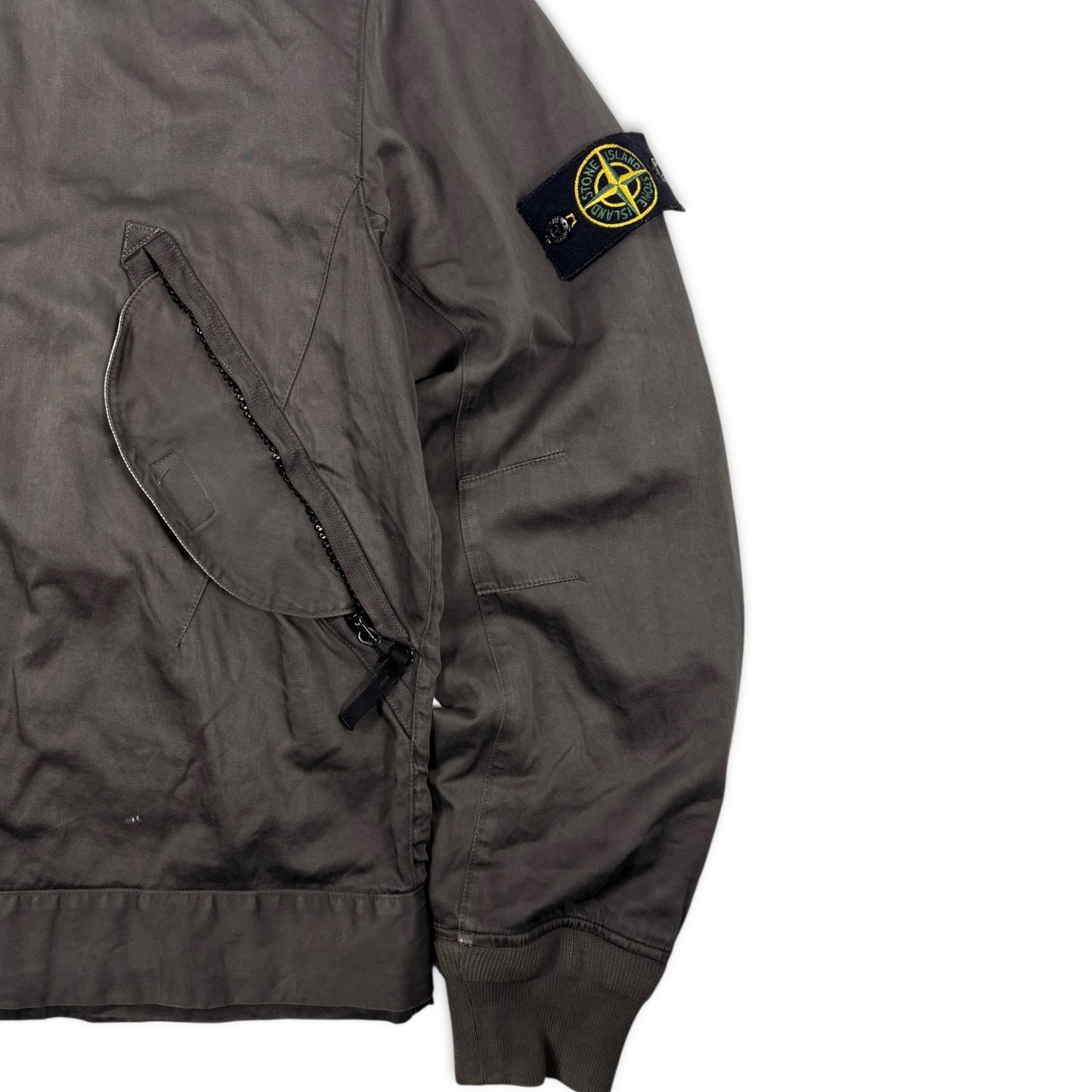 2007s Stone Island Raso Gommato Dutch Rope Liner Jacket
