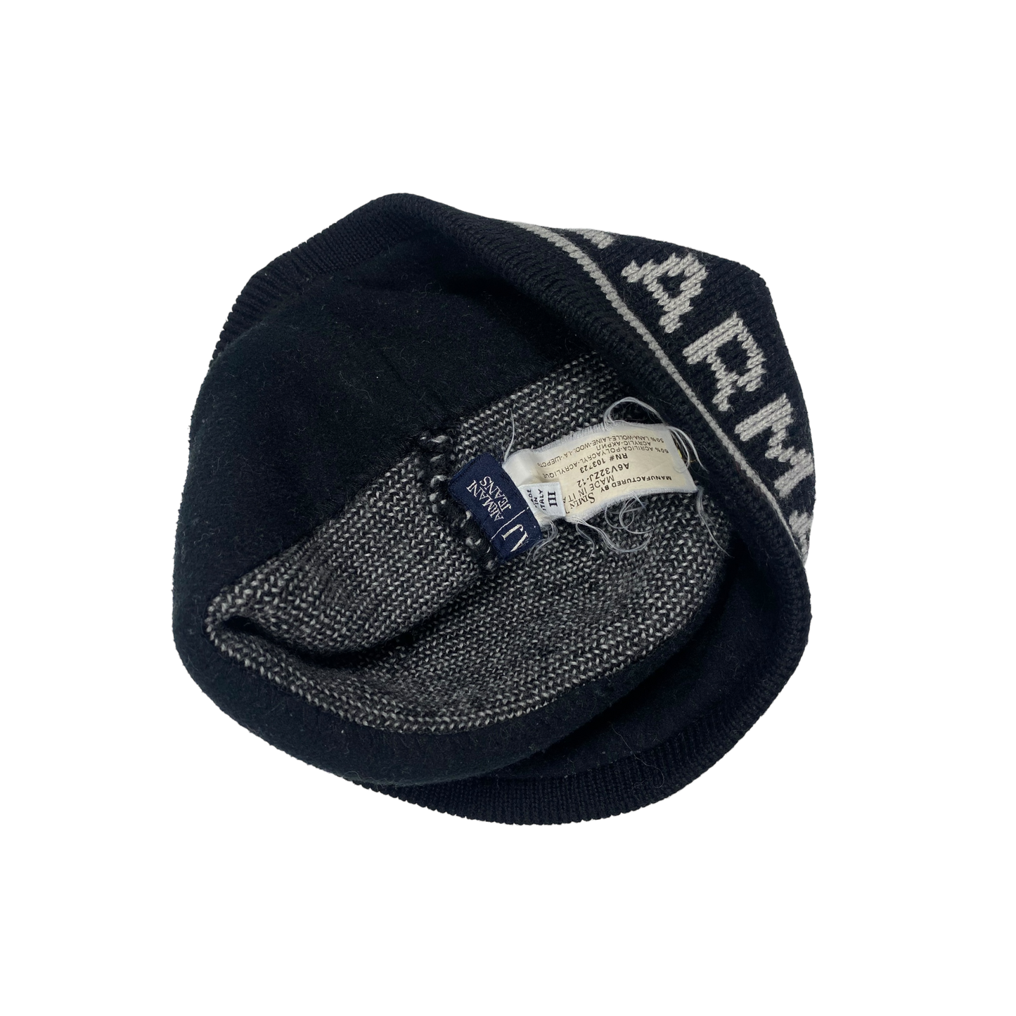 00s Armani Jeans Wool Beanie