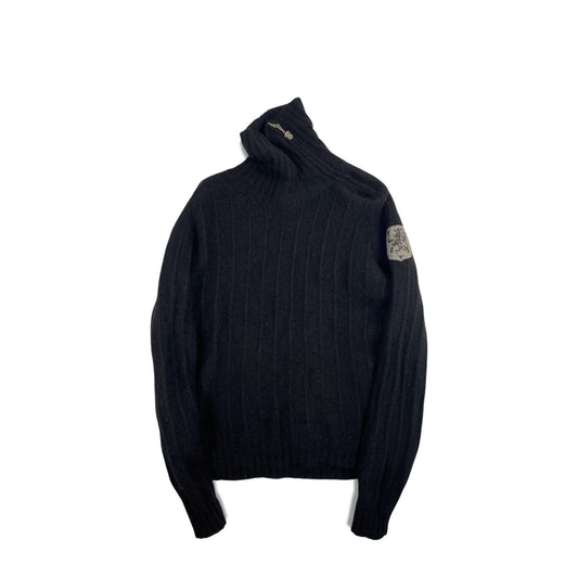 Vintage Diesel Wool Sweater Zipped Turtleneck