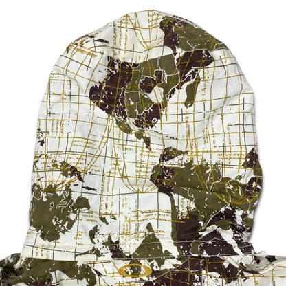OAKLEY 00s World Map Print attack ski jacket