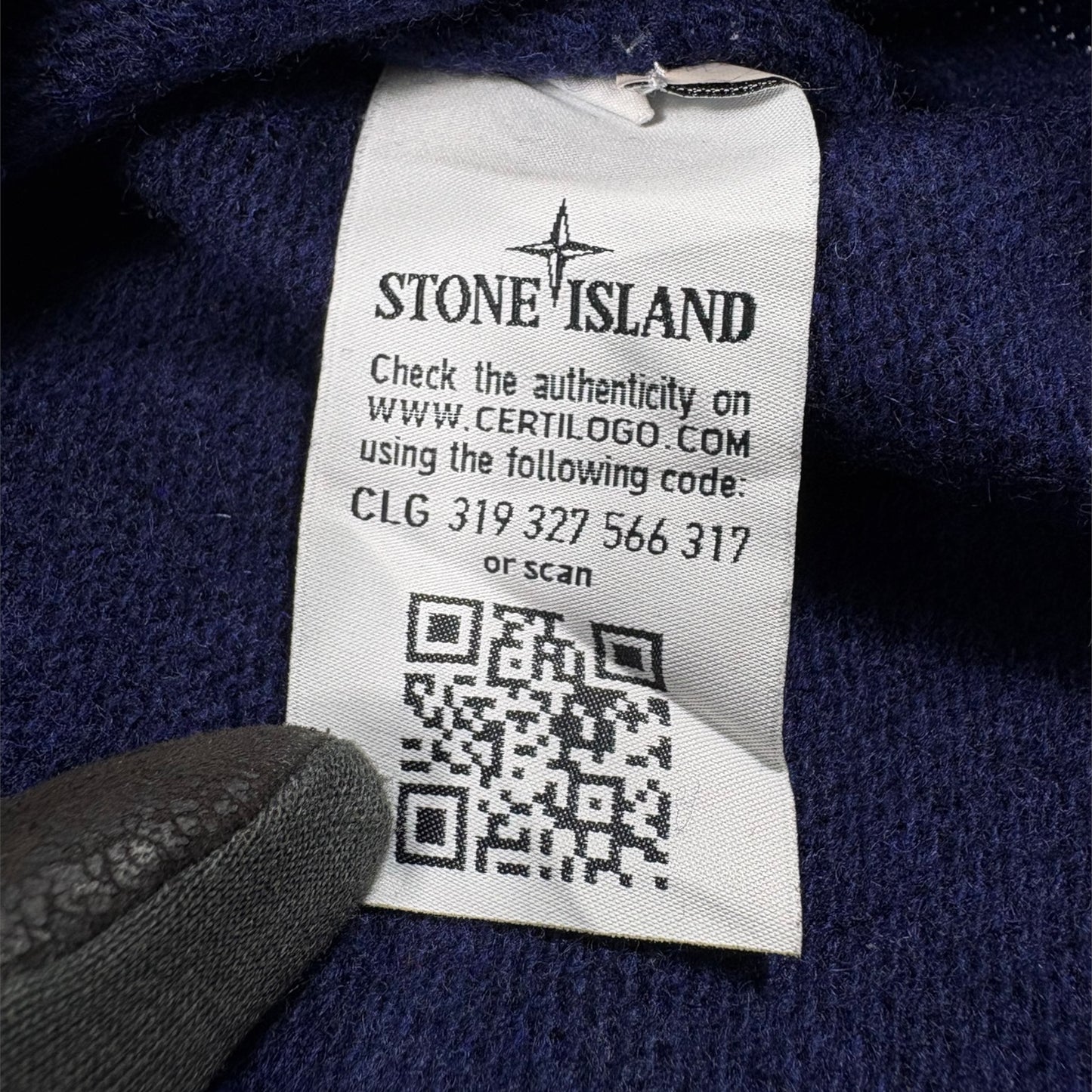 Vintage Navy StoneIsland Half-zip