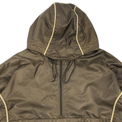 90s Nike Vitnage Center Swoosh Nylon Big Logo Anorak Jacket