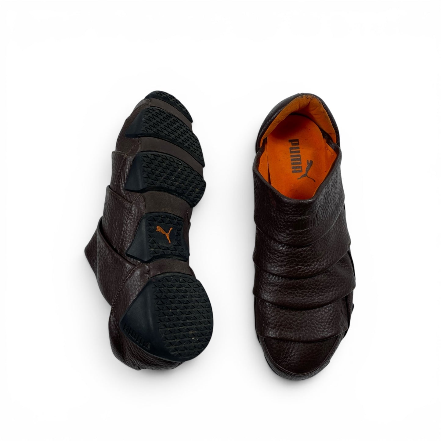 PUMA SATORI MENS LEATHER SLIP ON