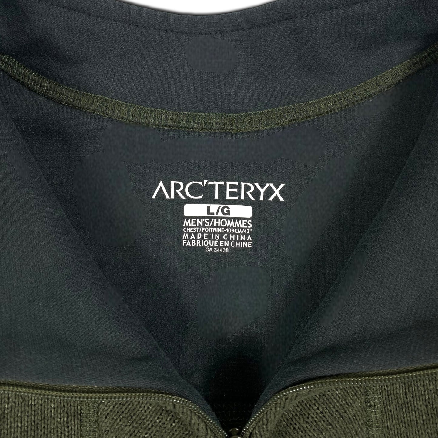 Arcteryx Polartec Fleece Half Zip Jacket