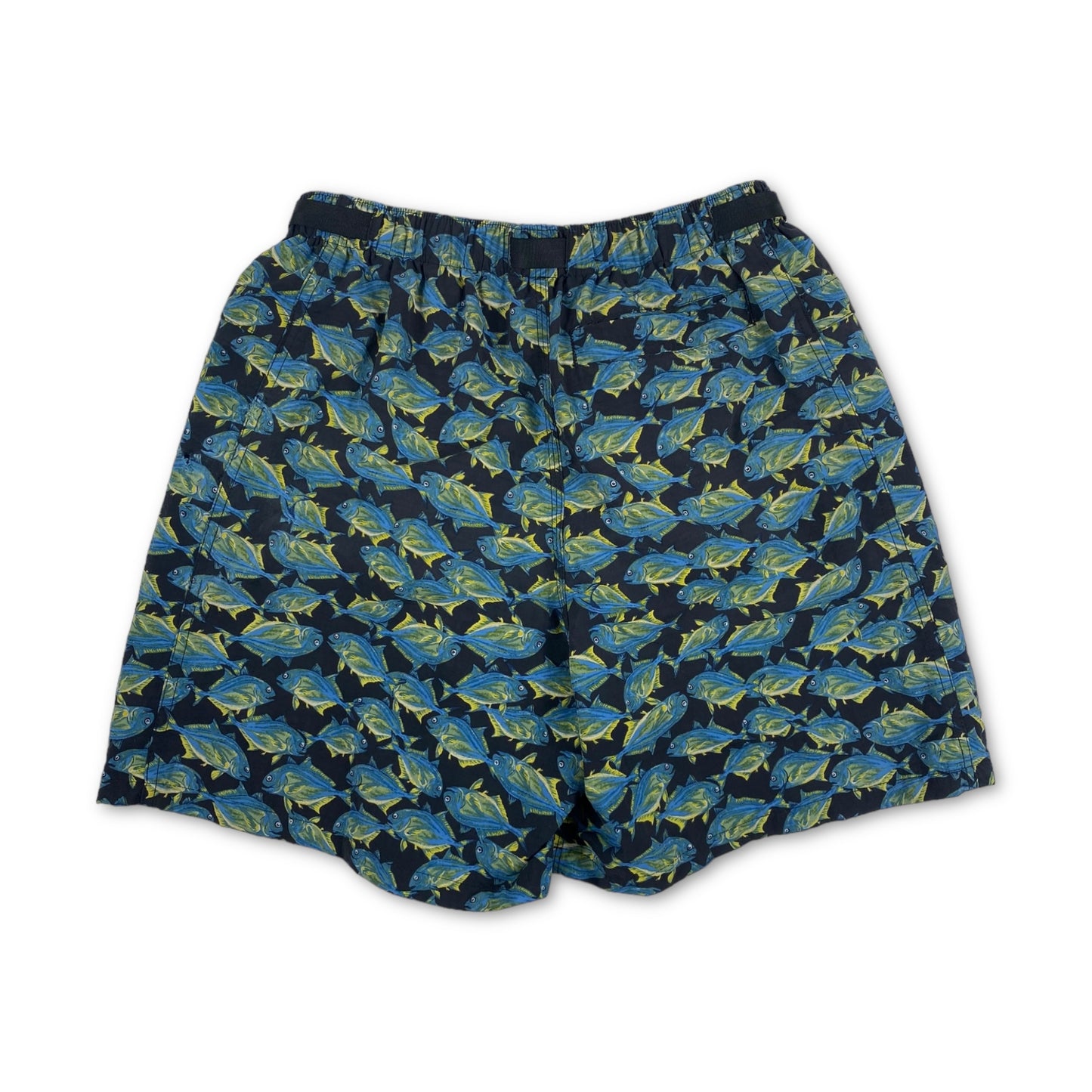 Patagonia Mens 5" Printed Nylon River Shorts, Fish (00’s)