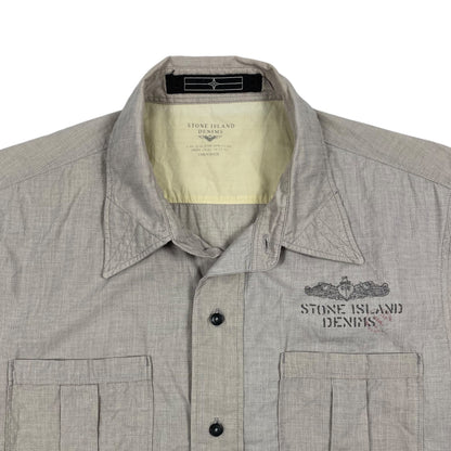 Stone island Botton up T-shirt