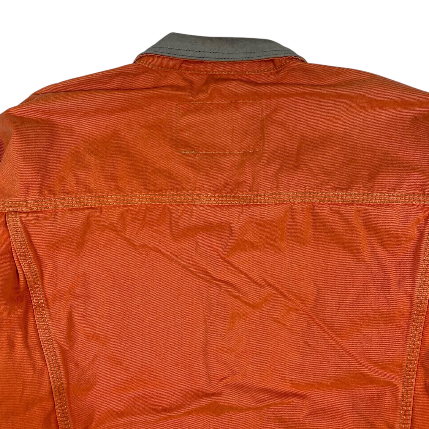 Diesel Industry Trucker Jacket With Corduroy Collar