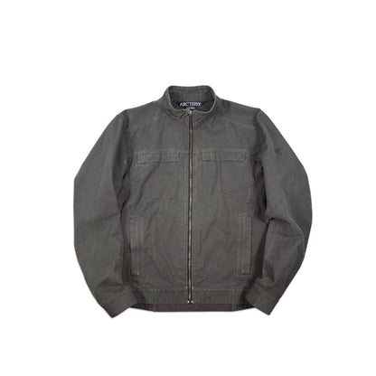 ARCTERYX SAMPLE 2012 ZIP-UP PANELLED CANVAS JACKET