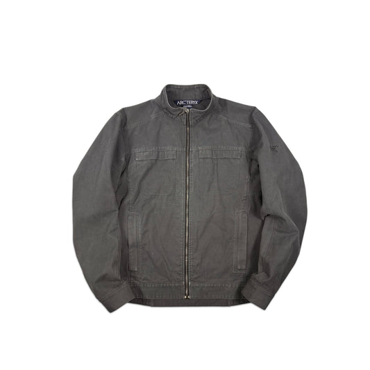 ARCTERYX SAMPLE 2012 ZIP-UP PANELLED CANVAS JACKET