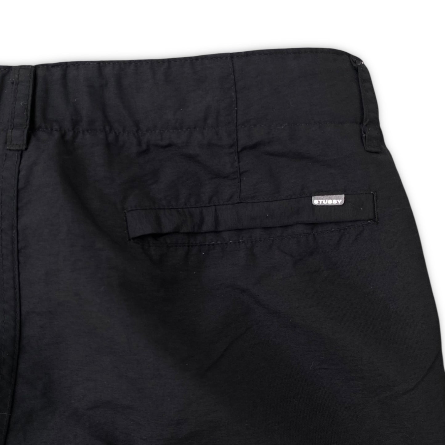 STÜSSY COTTON TROUSERS - BLACK