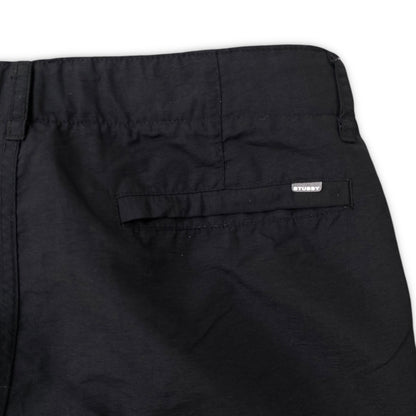 STÜSSY COTTON TROUSERS - BLACK