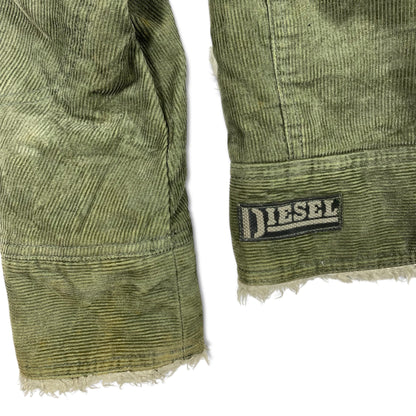 DIESEL Corduroy Boa Jacket
