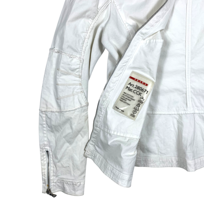 PRADA SPORT Late 90s Early 2000s Technical Zip Jacket