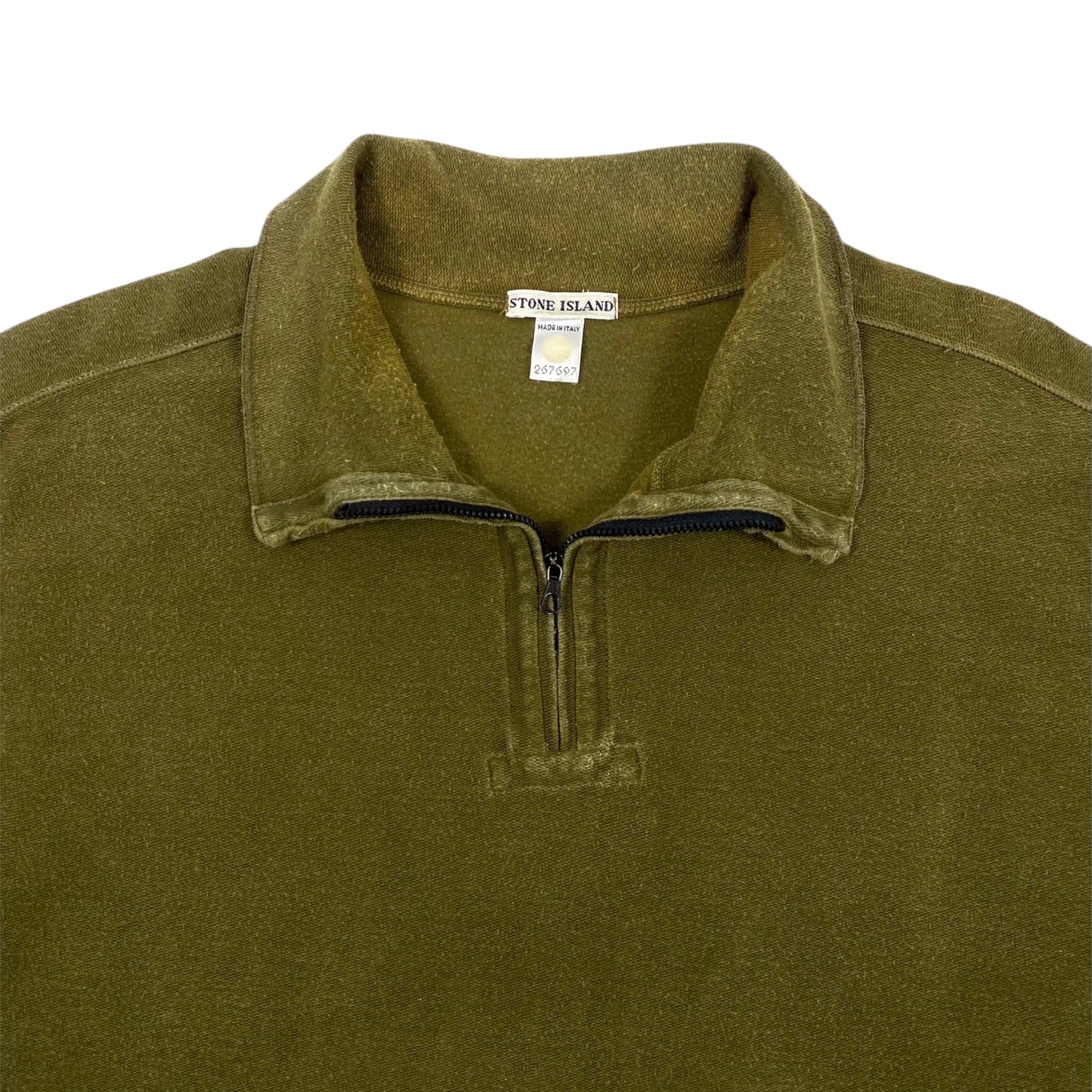 Stone island zipper T-shirt