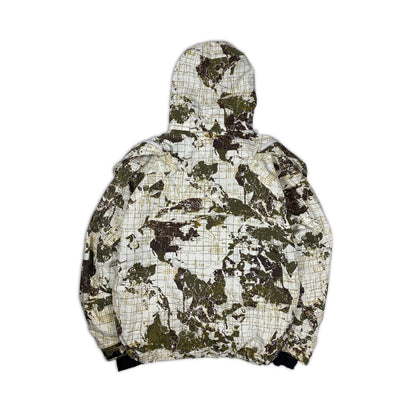 OAKLEY 00s World Map Print attack ski jacket