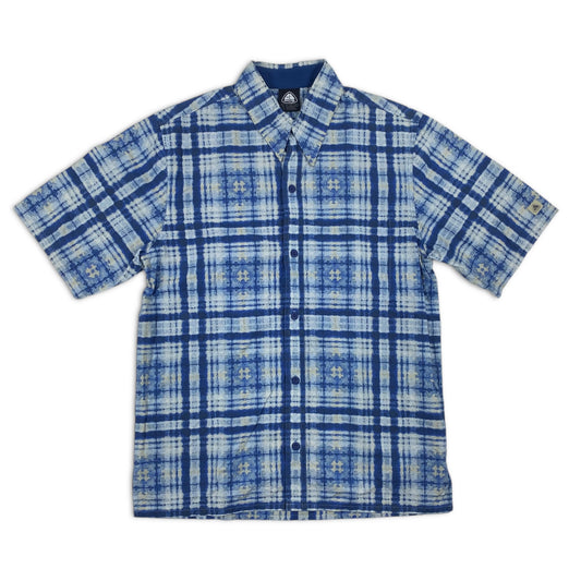 Nike ACG Hidden Pocket Short Sleeve Check Shirt
