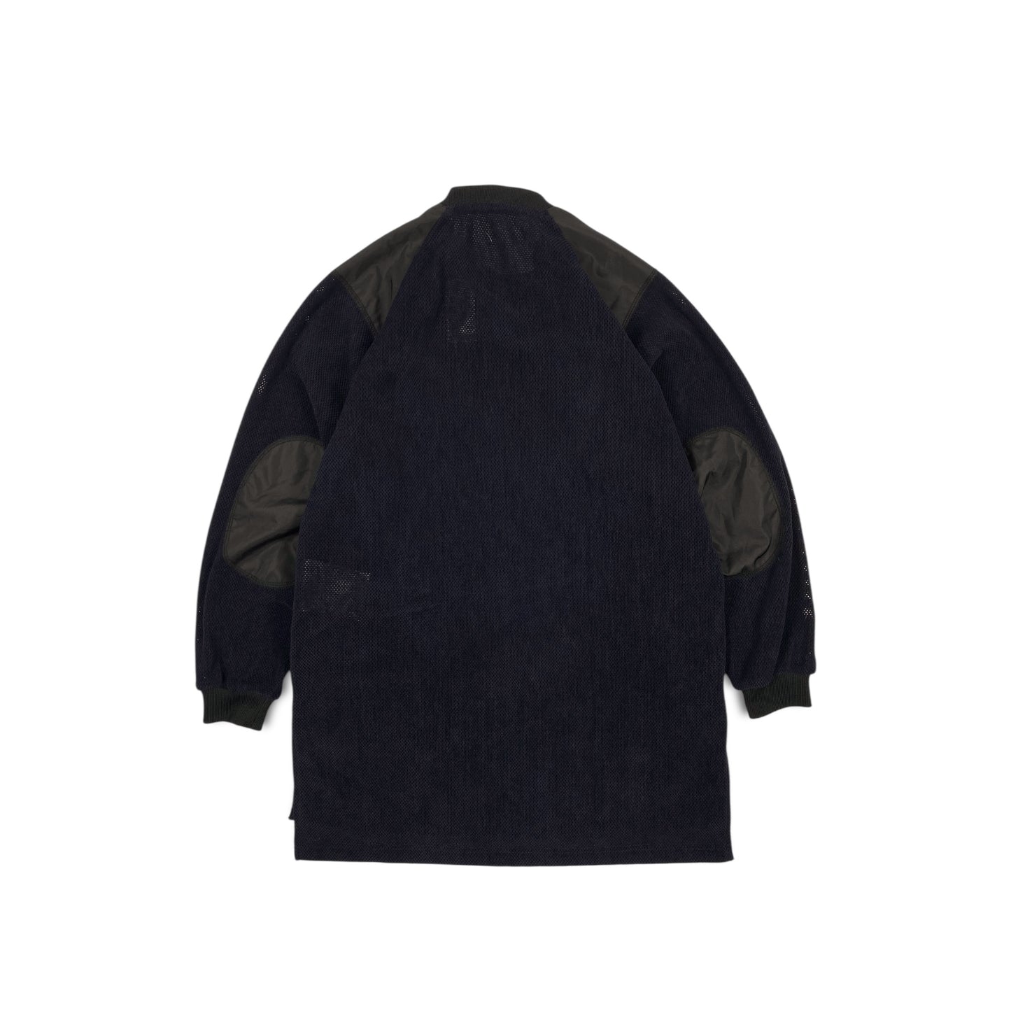 AND WANDER fleece mesh pullover