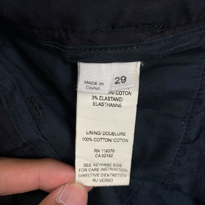 Helmut Lang Cargo Zipper Shorts Skinny