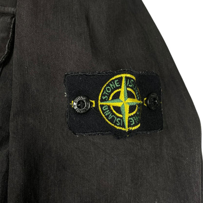 06AW Old STONE ISLAND Garment Dyed
Lino Flax Dutch Rope Jacket