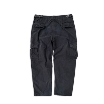 STÜSSY COTTON CARGO MUlTiPOCKET BLACK