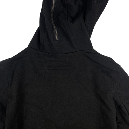 G.O.A double-layer zip-up fur heart hoodie