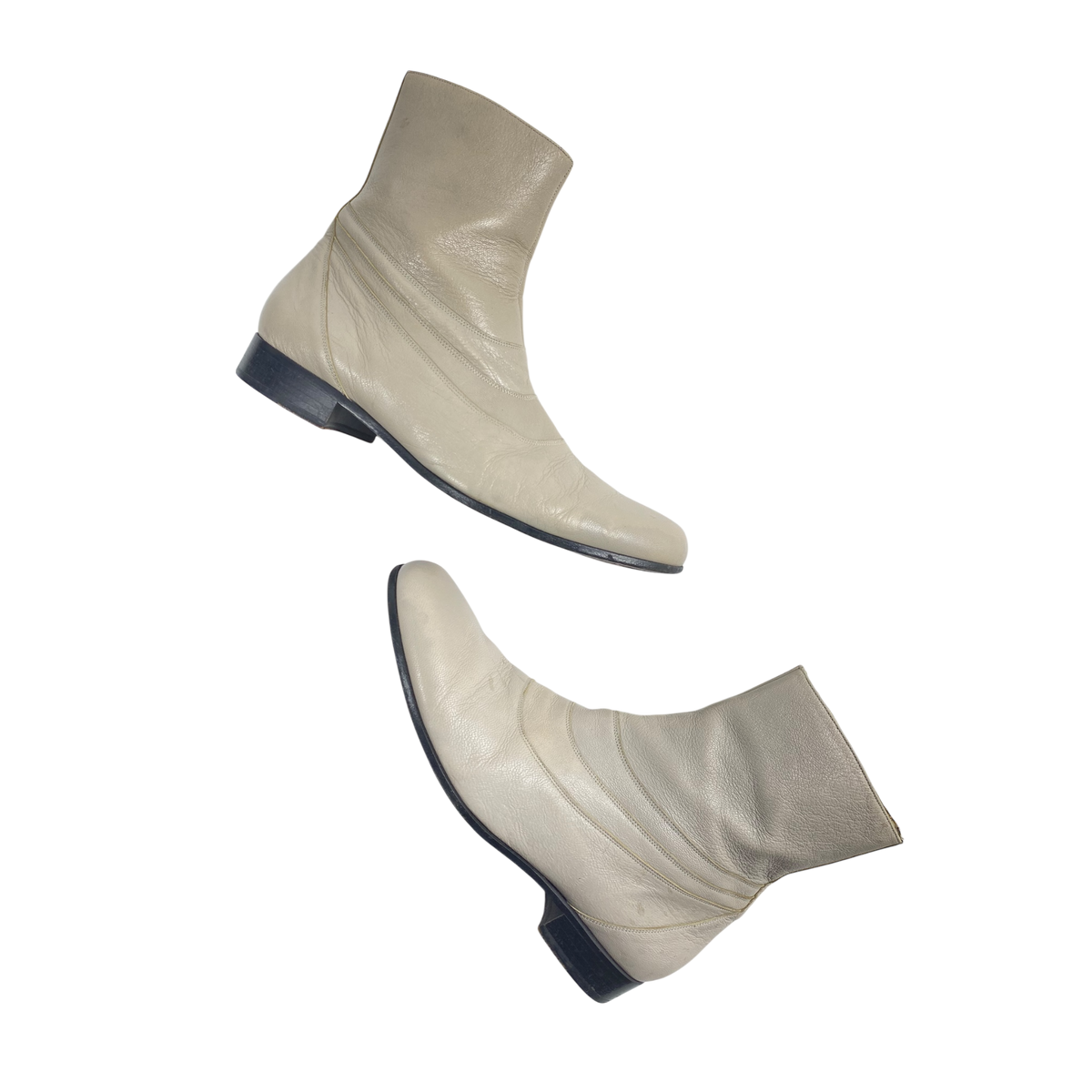 Emporio Armani Leather boots Made in Italy