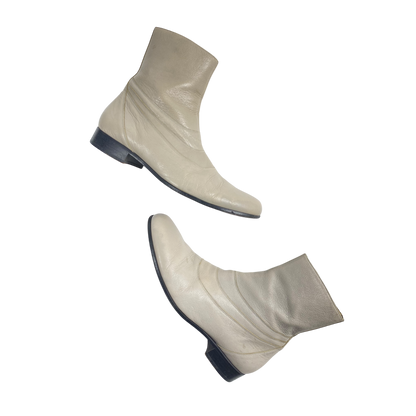 Emporio Armani Leather boots Made in Italy