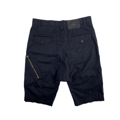 Helmut Lang Cargo Zipper Shorts Skinny