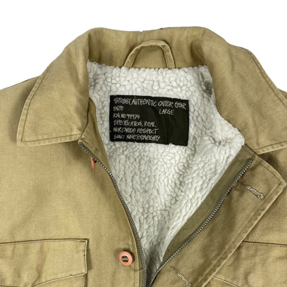 Stussy authentic outer gear boa jacket