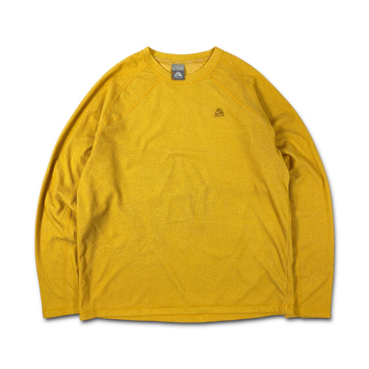 Acg Pull over Fleece Yellow Sweater